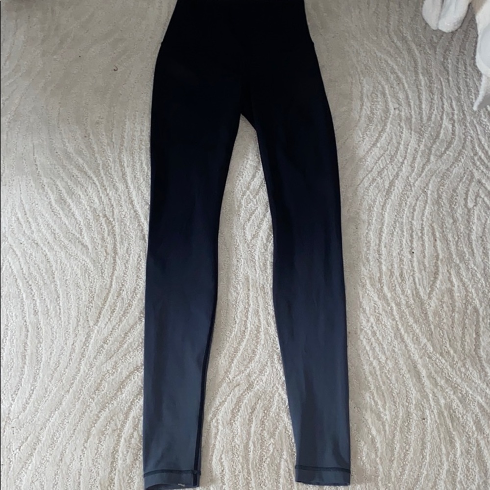 ombré lululemon leggings